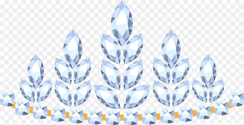 钻石做的皇冠饰品图