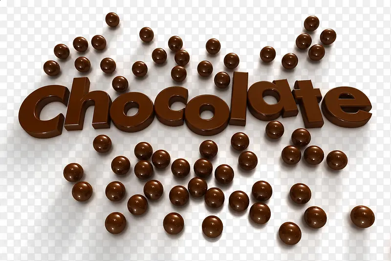 巧克力图标卡通食物素材 巧克力