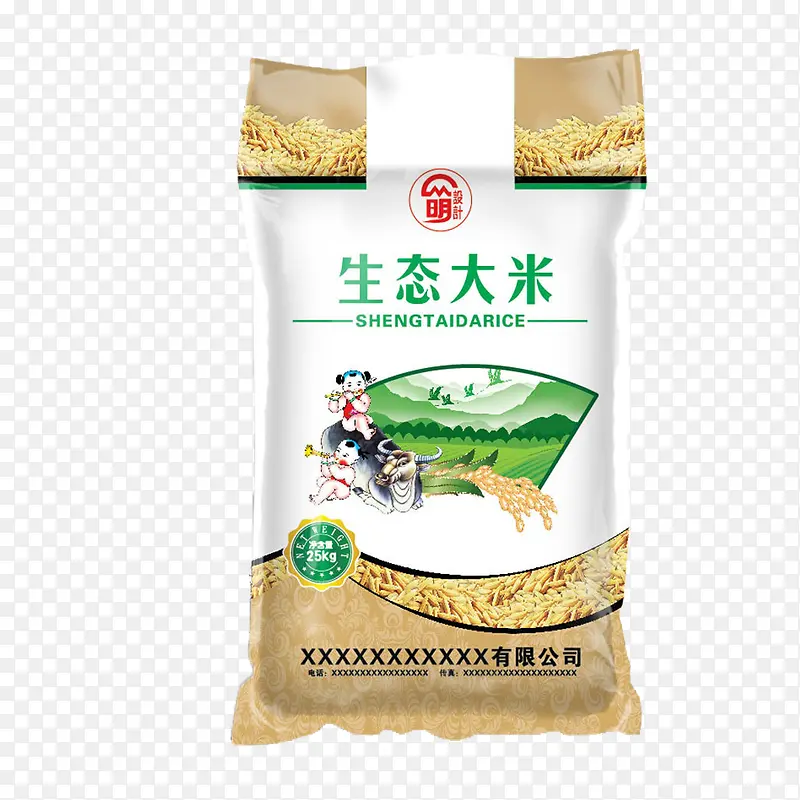 生态大米优质包装