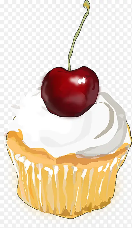 荔枝樱桃水果蛋糕
