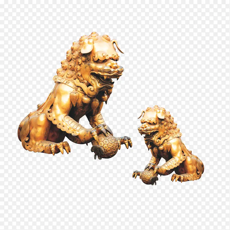 狮子图案素材