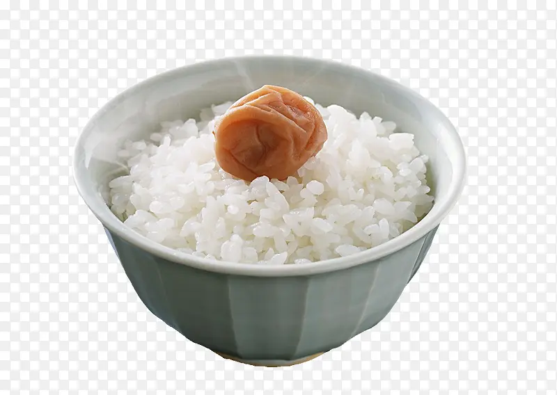 热气腾腾的米饭图片