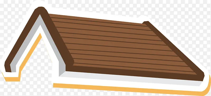 褐色木质高级屋顶
