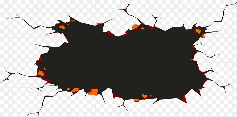 地面裂开矢量素材PNG图片素材下载_图片编号ypzxbkly-免抠素材网
