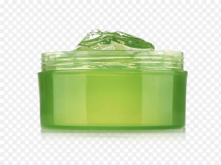 绿色瓶装芦荟面膜