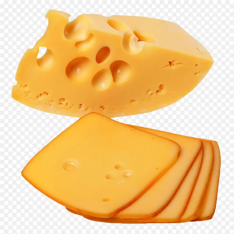 切片的芝士奶酪