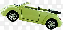 绿色可爱小轿车玩具