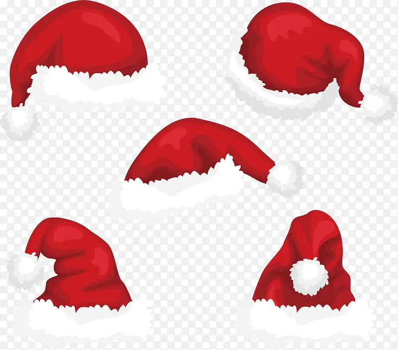 红色可爱圣诞帽