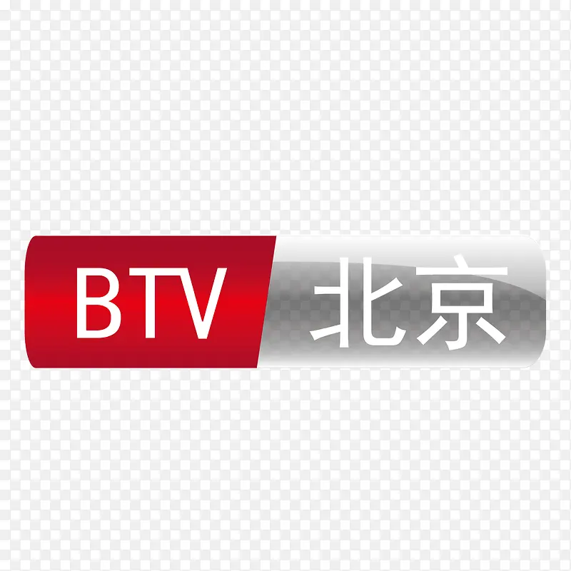 红色北京卫视logo标志