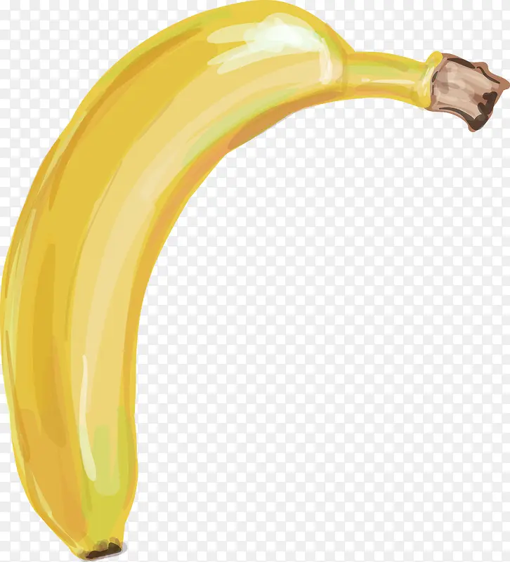 矢量手绘香蕉