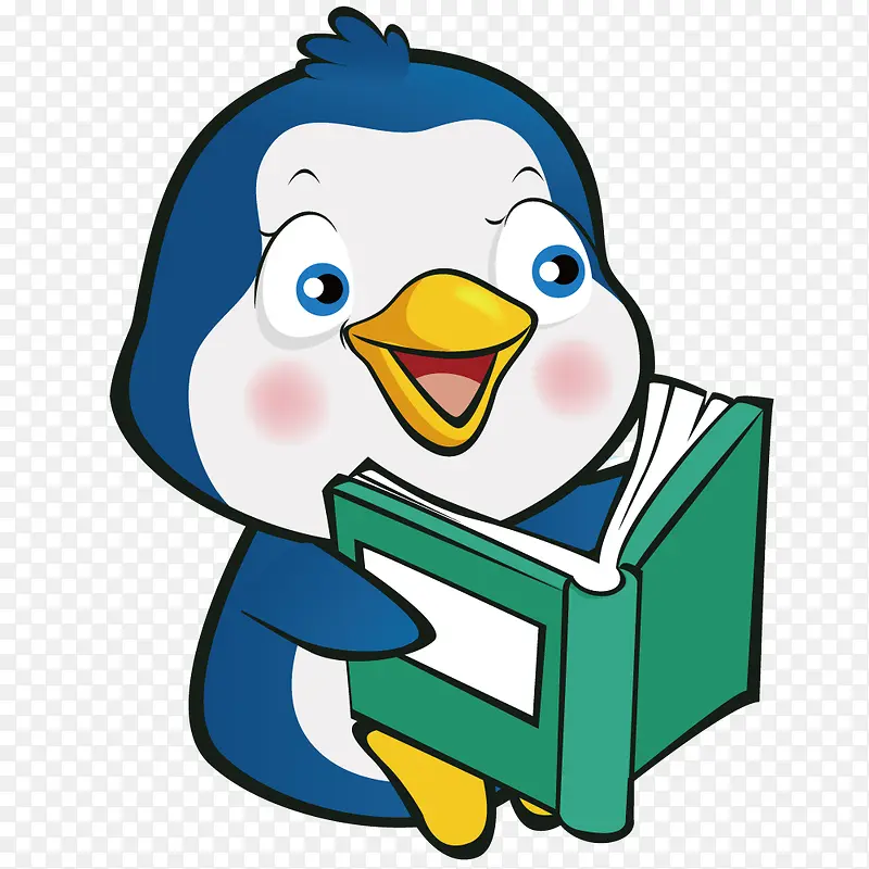 看书的企鹅
