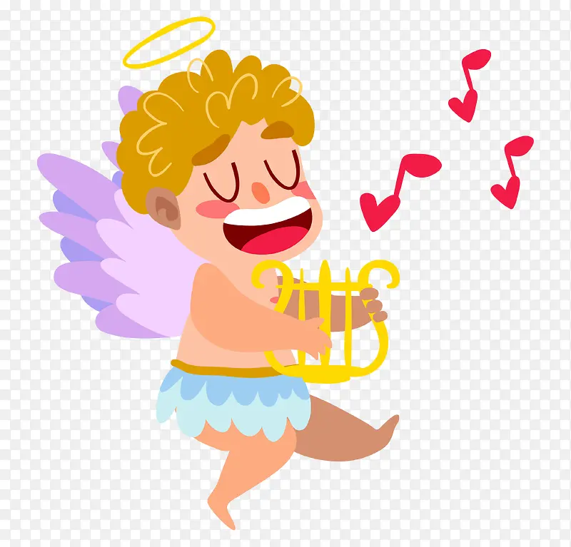唱歌的卡通小天使