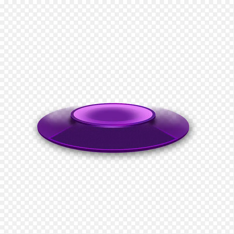 紫色圆盘底座素材