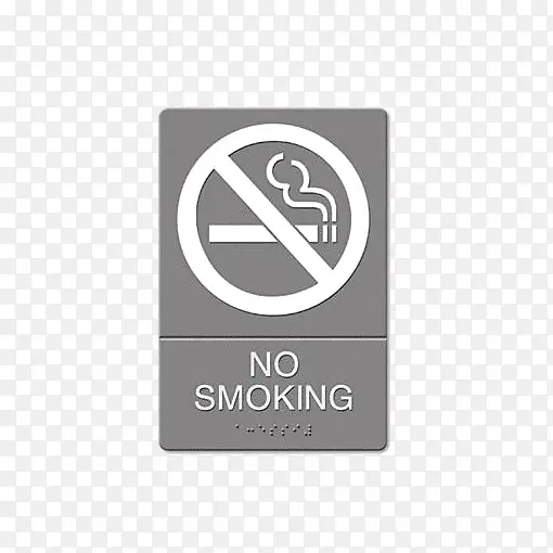 扁平化禁止吸烟标识