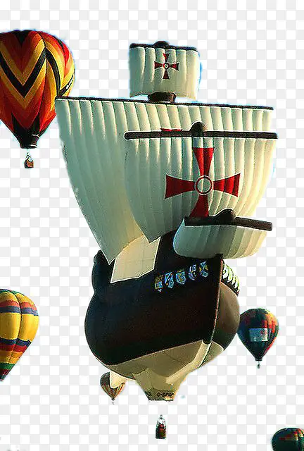 飞船形状热气球
