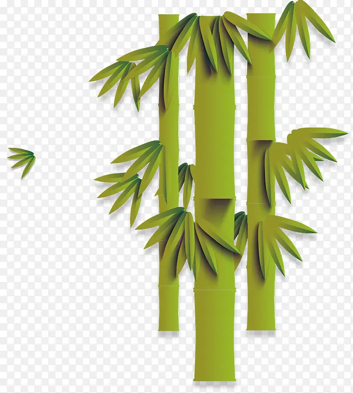 扁平化竹子