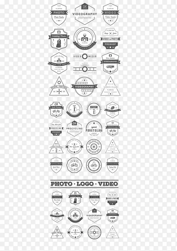 复古LOGO