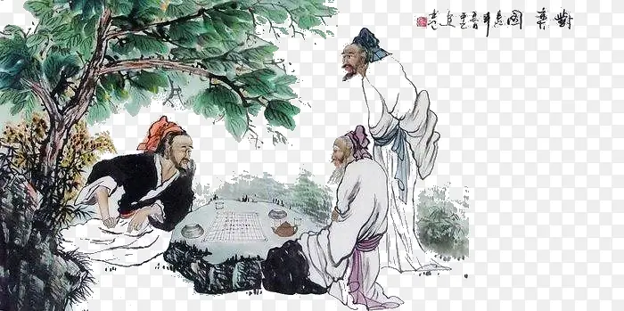 下棋