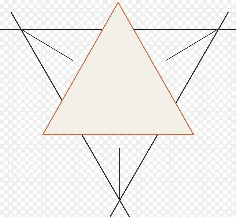 三角形边框