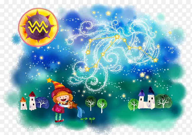 梦幻星空 星座