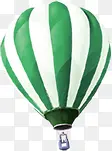 红白蒸汽球热气球
