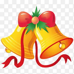 圣诞节钟图标christmas