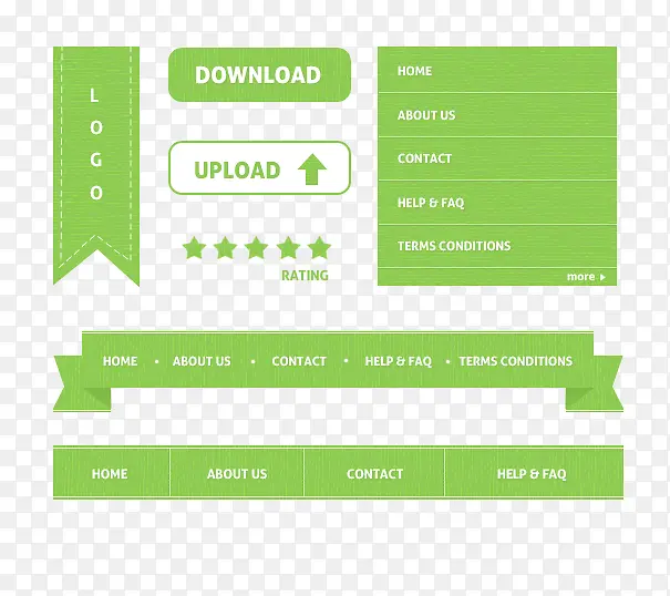 绿色UI网页工具