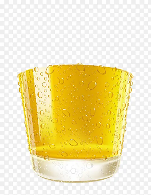 黄色瓶酒水泡