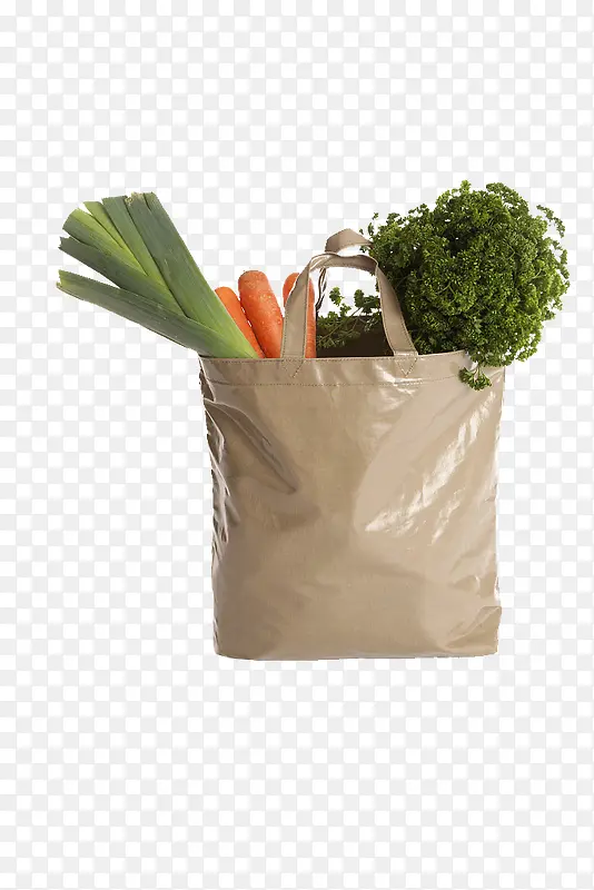 购物袋和蔬菜