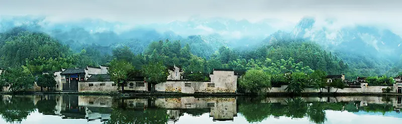 美丽的滨海村落