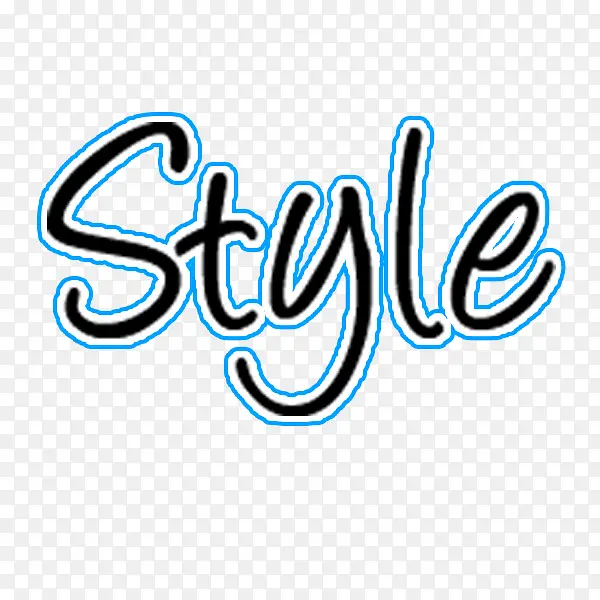 style手写字体