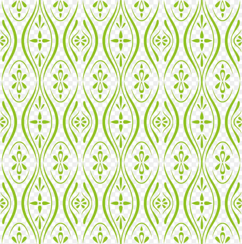 绿色花纹背景麻布底纹素材