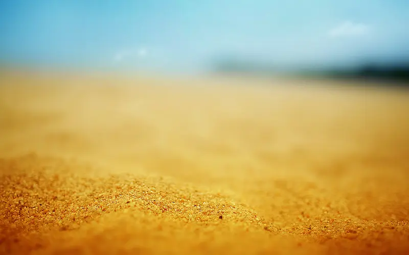 黄色沙粒沙漠海报背景素材