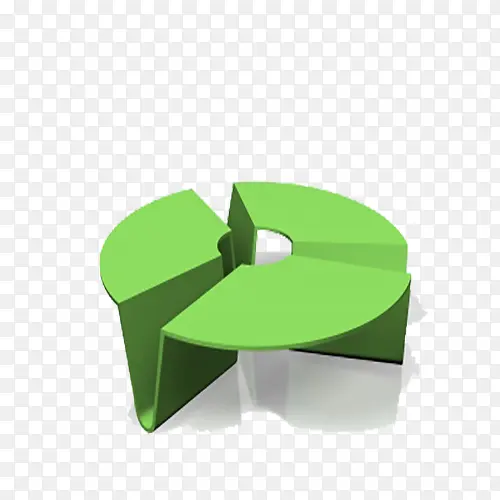 绿色桌子