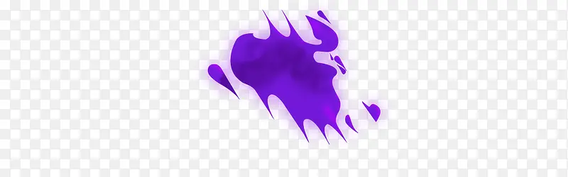 卡通漂浮海报紫色创意色块