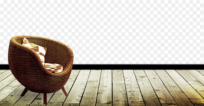 房地产木地板高贵藤椅