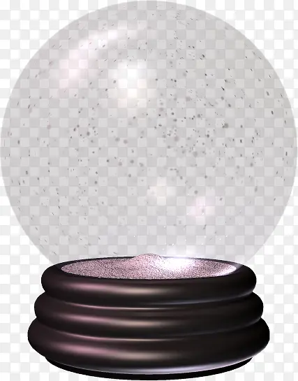 透明圆球粒子漂浮