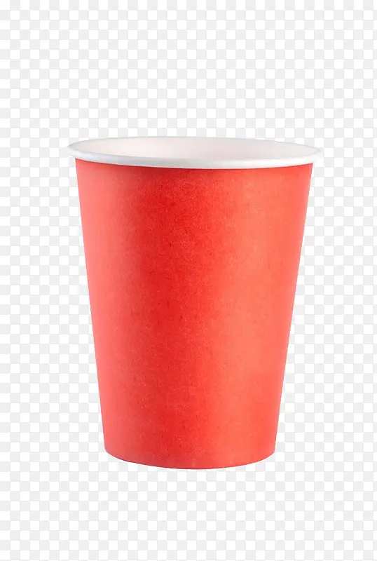 红色纸杯高清图片