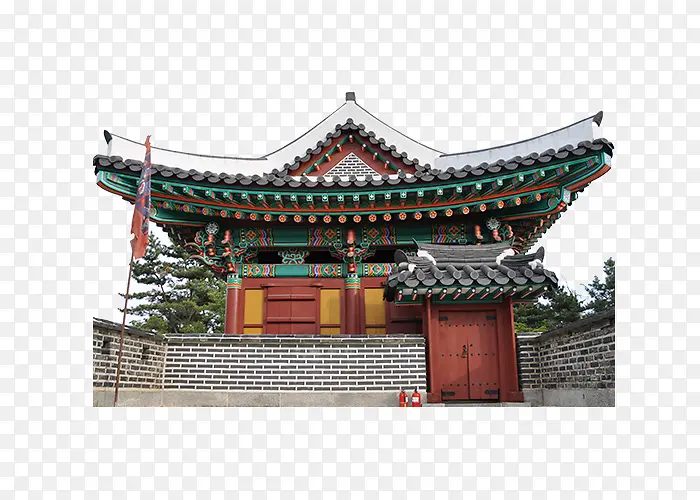 古建筑png素材