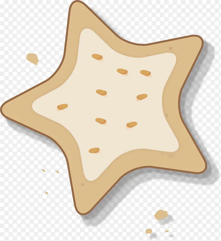 黄色星星饼干