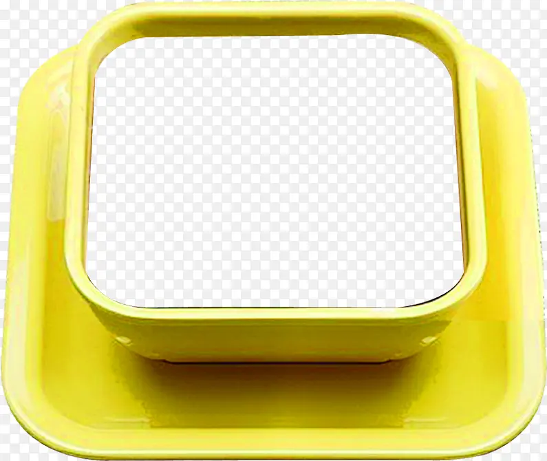 黄色盘子碗素材欧式花纹