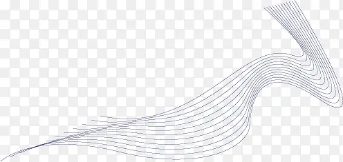 简约幻彩动感线条矢量素材