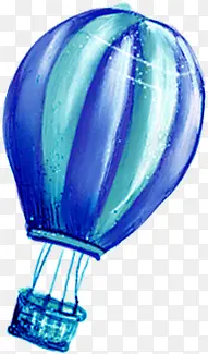 高清摄影手绘涂鸦热气球