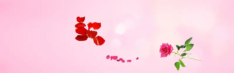 粉红色花瓣背景