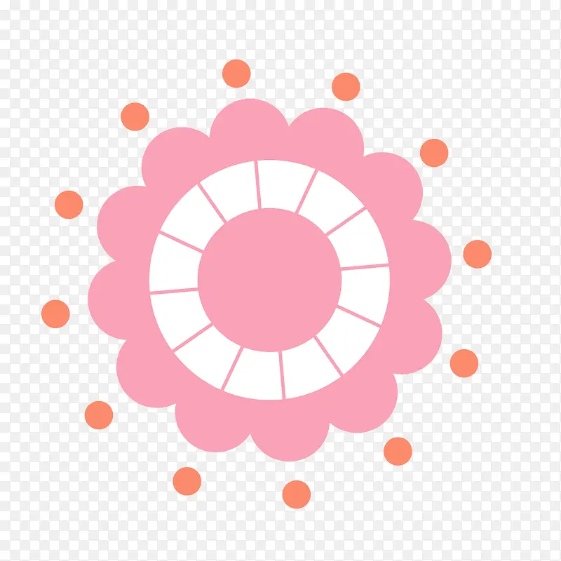 粉红色花瓣背景图