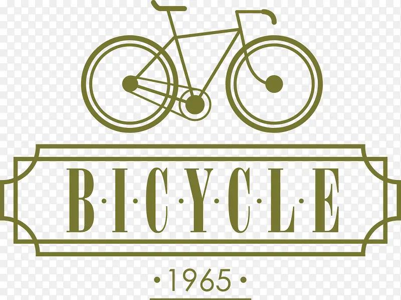 欧洲旧式经典自行车品牌商标