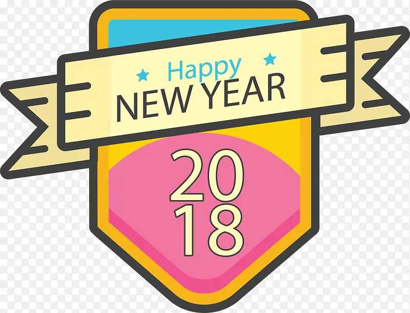 新年优惠标签2018