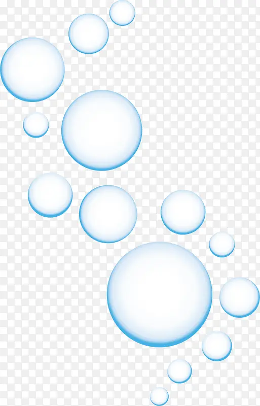 矢量水滴素材