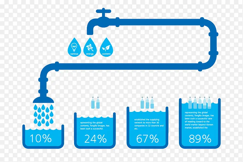 水资源的节约图标