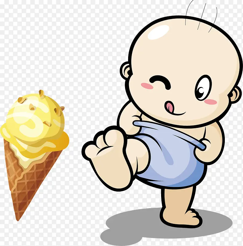 婴儿冰淇淋